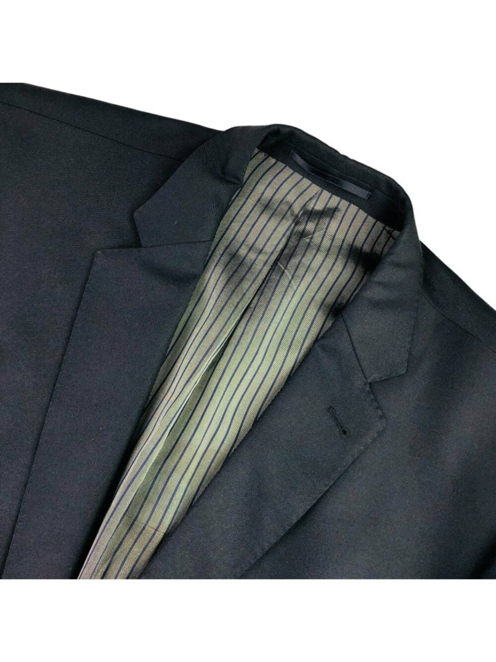 Roy Robson Men’s 100% Wool Logo Buttons 2-Button Blazer Jacket Navy • 54 R